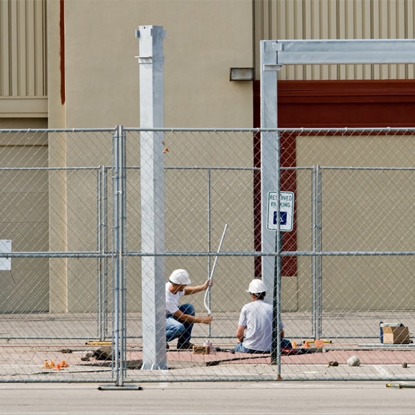how much time can i rent the temporary fence for my construction site or event in South Weymouth